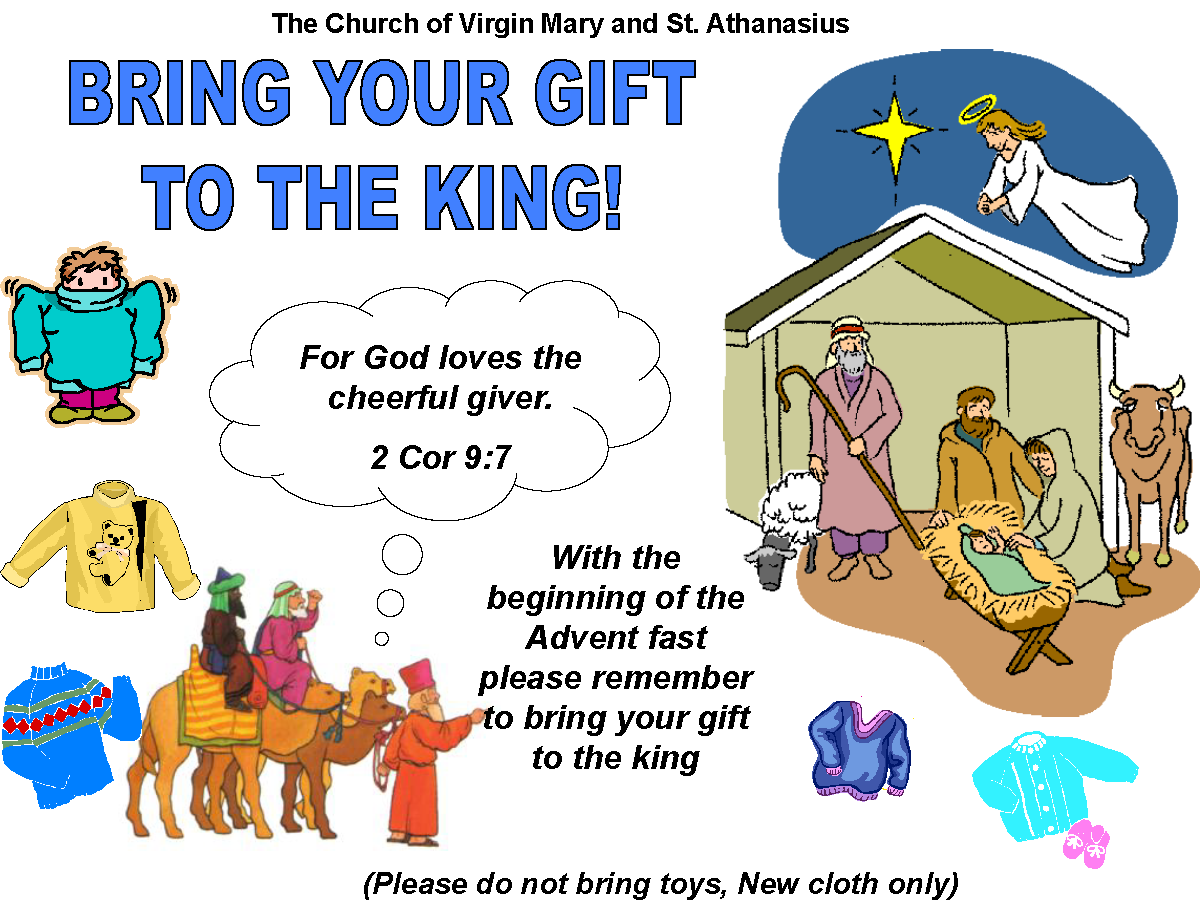 Bring Your Gifts to the King